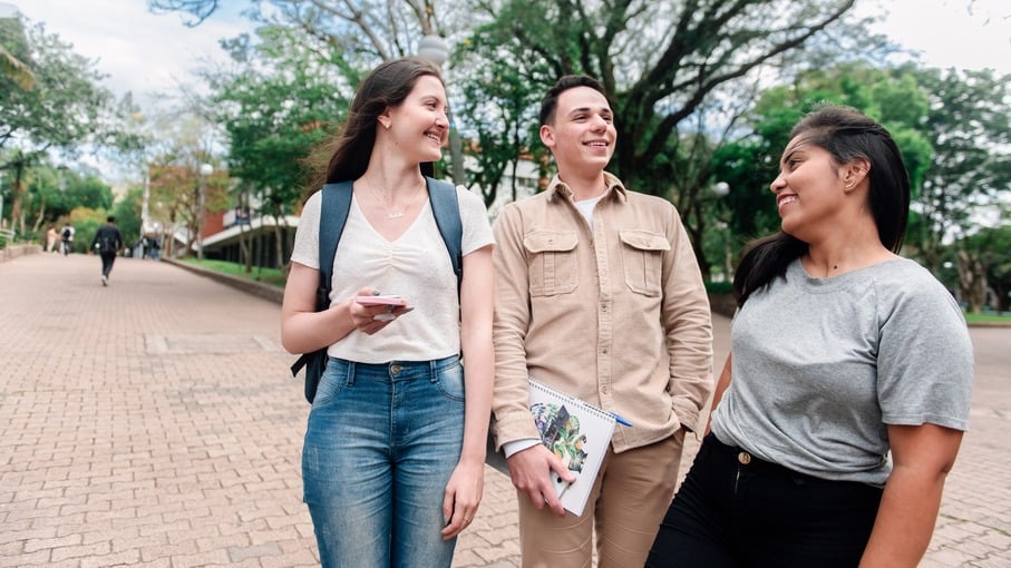 dois cursos de graduação, alunos, estudantes